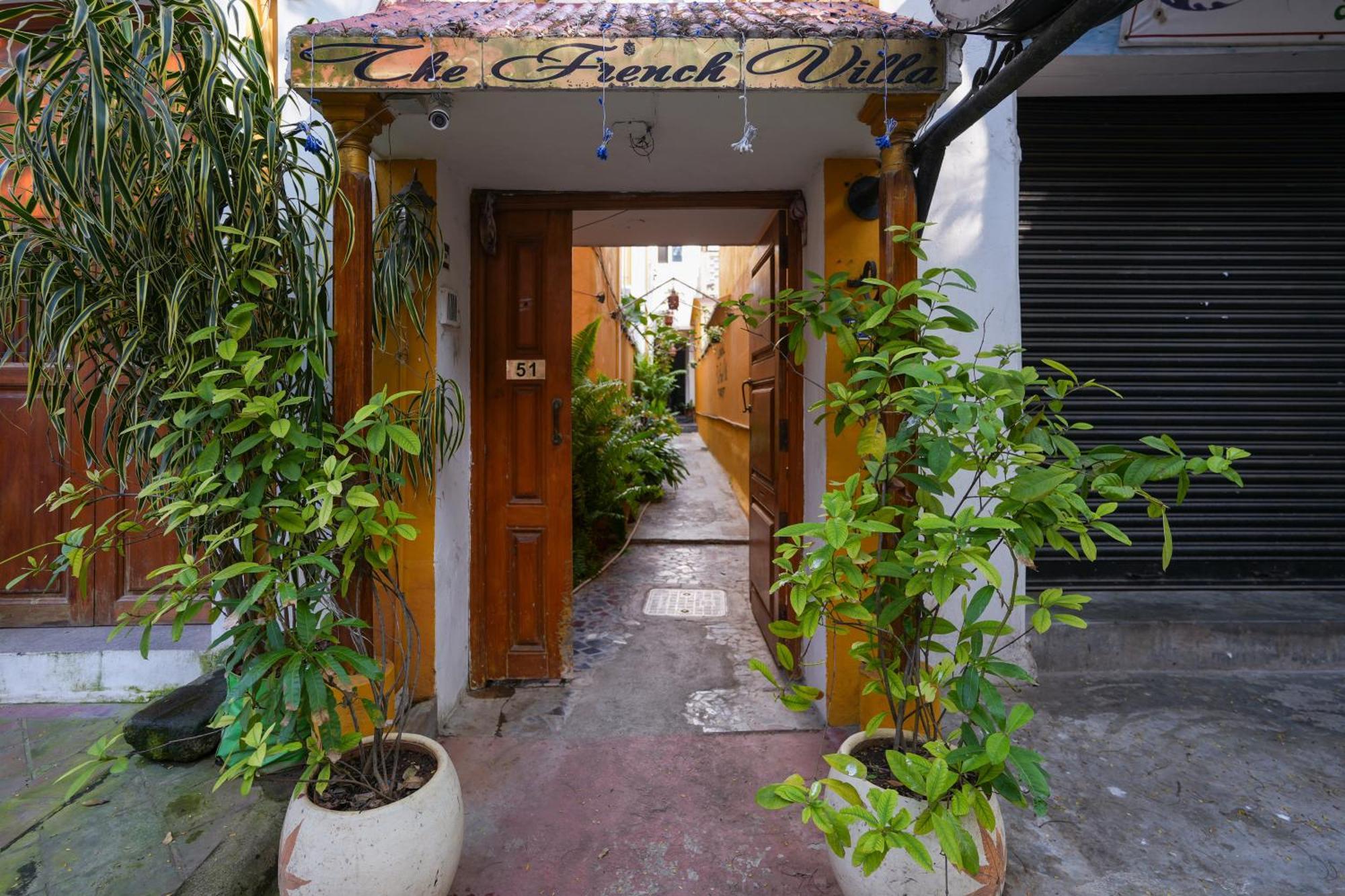 French Villa Puducherry Buitenkant foto