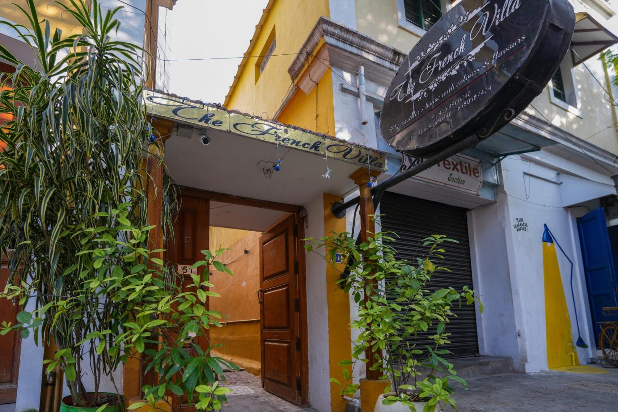 French Villa Puducherry Buitenkant foto